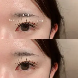 マツエク・マツパ 𝑻𝑶𝑴𝑰 𝑹𝑰𝑰🤍🐈のマツエク・マツパデザイン