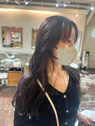 ロング chikashitsu所属・Junmi/ﾁｶｼﾂ /堀江のヘアスタイル