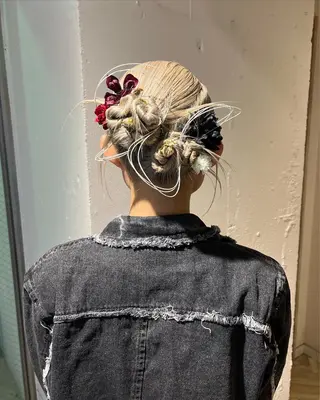 ヘアアレンジ サソウ ユリエ🥥のヘアスタイル