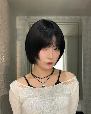 ミディアム カラー こだわりハイトーン/ ケアブリーチ/岸のヘアスタイル