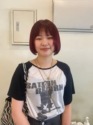 ショート カラー les baladins du miroir所属・🍃YURI 🍃のヘアスタイル