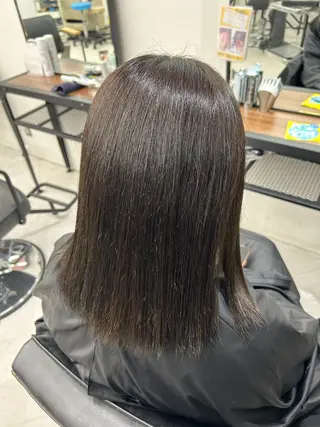 セミロング カラー himari💜 暖色カラー/レイヤーのヘアスタイル