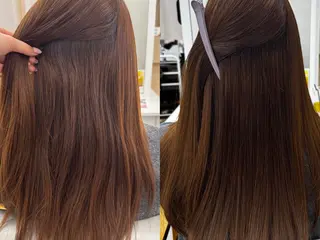 ロング カラー 武田 つぐみのヘアスタイル