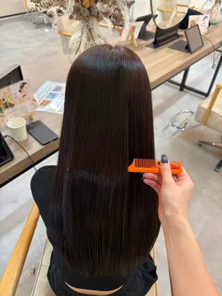 ロング 🧸艶ブリーチ/深み カラー🌺Noa🌺のヘアスタイル