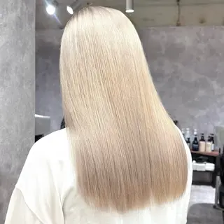 カラー PELE所属・ハイトーン/渋谷/ Kanau🥀のヘアスタイル