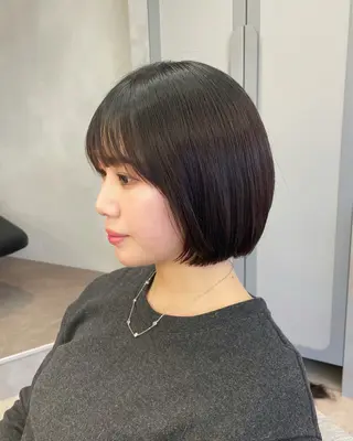 ショート 澤 佑華 🎀 透明感カラーのヘアスタイル