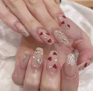 ネイル Lee Nails チップ長さだし専門店のネイルデザイン