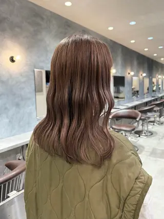 ミディアム 山元 くるみのヘアスタイル