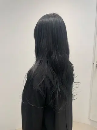 ロング カラー H I ＮＡのヘアスタイル