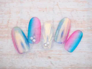 ネイル トップネイリスト Ribbon立川店のネイルデザイン