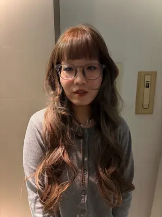 ロング カラー ショート／ボブ／レイ ヤーいくらまゆのヘアスタイル