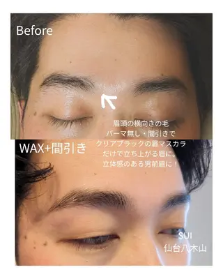 アイブロウ SUI. Eye brow@KUMIの眉毛・アイブロウイメージ