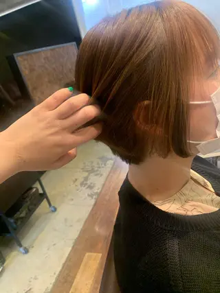 ショート 小沼采唯👧🏼 海好きオヌちゃんのヘアスタイル