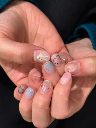 ネイル hinako /個性派ニュアンスのネイルデザイン