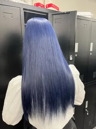 ロング カラー 韓国ヘア🖤/透明感 shihoのヘアスタイル