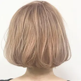 ショート カラー パーマ ヘアアレンジ メンズ キッズ ネイル マツエク・マツパ Lien 深井店のヘアスタイル