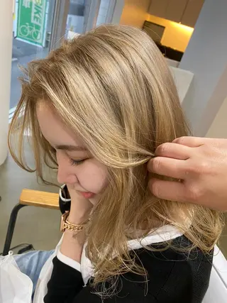 セミロング I nagiのヘアスタイル