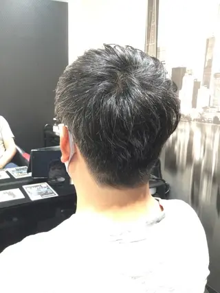 ショート メンズ Annon プライベートサロンのヘアスタイル