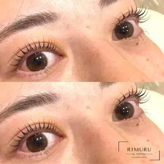 マツエク・マツパ RIMURU by GLITTERのマツエク・マツパデザイン