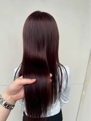 カラー 🍀癒しヘッドスパ付 💚真凜のヘアスタイル