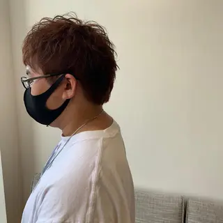 ショート カラー サロンドエム所属・笹沼 尋斗のヘアスタイル