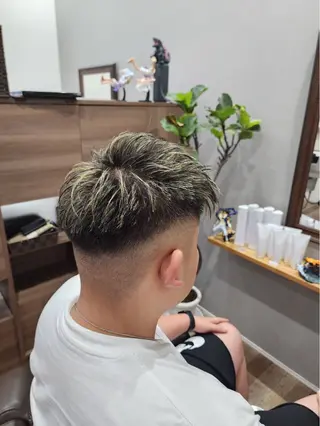ショート メンズ 佐名 陽太のヘアスタイル