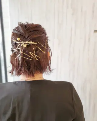 ヘアアレンジ EARTH 池田　雄太のヘアスタイル