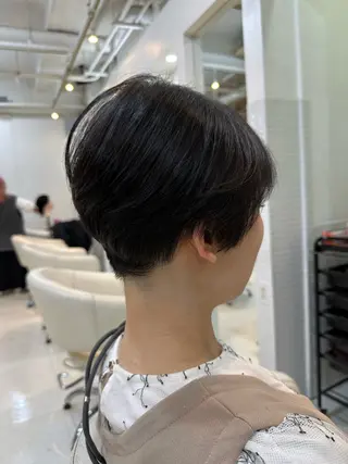 ショート 美容室 Vic5所属・奥田 七都海のヘアスタイル