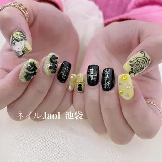 ミディアム nail jaol池袋店所属・ネイルJaol 池袋のネイルデザイン