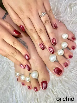 ネイル orchid ♡オーキッドのネイルデザイン