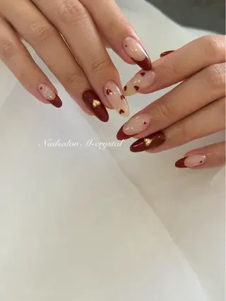 セミロング Nailsalon M-crystalのネイルデザイン