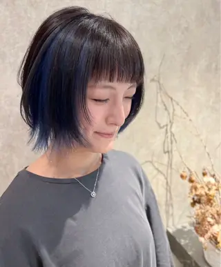 ミディアム 森田 大夢のヘアスタイル