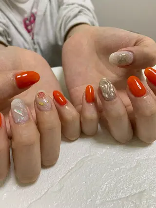 ネイル 竹本 愛のネイルデザイン