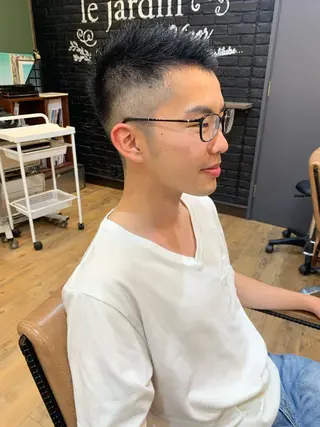 ショート メンズ SHIAN立川　及川 17時〜限定のヘアスタイル