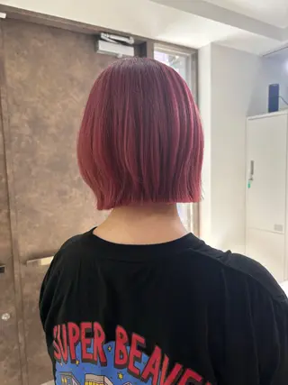 カラー AO所属・ボブ/ハイライト🦓 /harukaのヘアスタイル