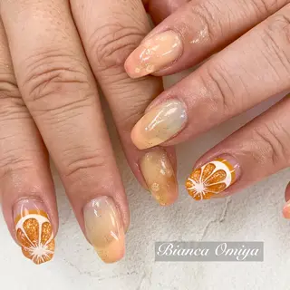 ネイル ネイルサロンビアンカ 大宮店長 モリサワのネイルデザイン