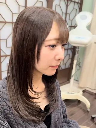 セミロング 成田で1番安心 できる美容師そうまのヘアスタイル