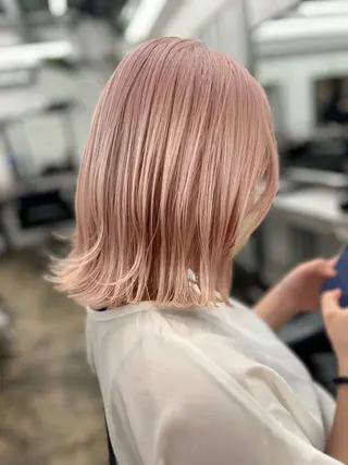 セミロング カラー ADLLA.アドラ所属・ADLLA.新宿/ 美髪/艶髪/栗原🦋のヘアスタイル