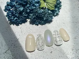 ネイル ⭐︎休業中の練習⭐︎ JNA認定講師髙橋のネイルデザイン