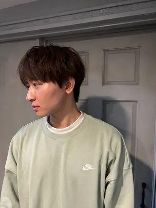 メンズ メンズカット松戸/韓 国/メンズパーマ航太のヘアスタイル