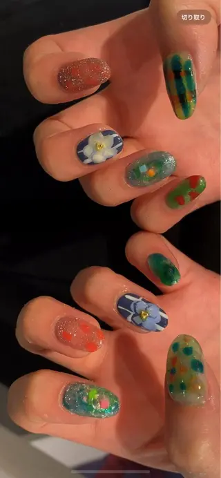 ネイル free hug Hiromiのネイルデザイン