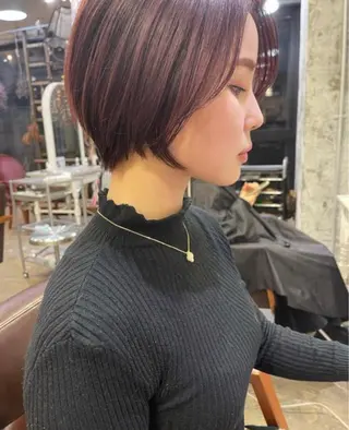 ショート 古賀 侑磨のヘアスタイル