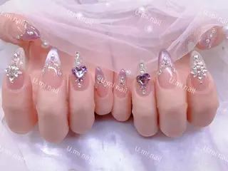 ネイル U・mi  nail salon【長さ出し/パラジェル/持ち込み/定額ネイル/学割U24】所属・Uminail ゆうゆうのネイルデザイン