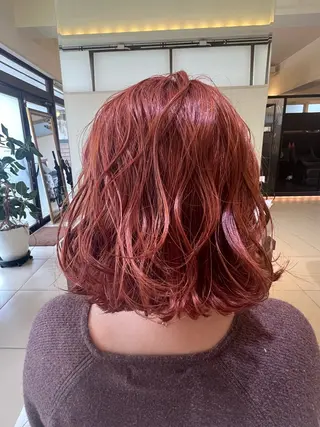 カラー pasdedeux LEQUIOS所属・パドドゥ 仲程のヘアスタイル