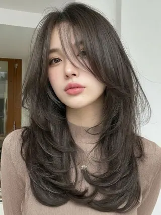 ロング カラー 🌛ダブルカラー 🌜SAYAKAのヘアスタイル