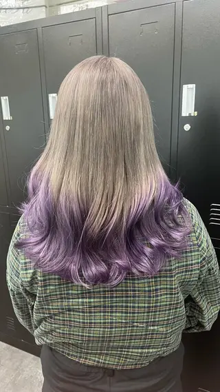 ロング カラー🌈/カット /栄/misa👻のヘアスタイル