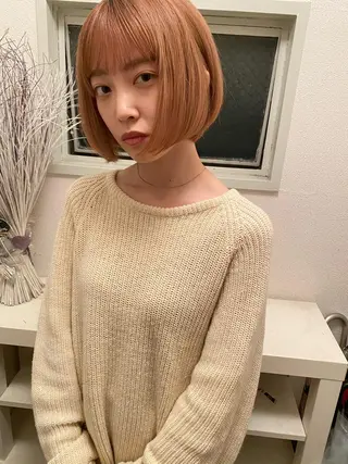 ショート Pia hair Design Yakuin所属・Pia ツボイ ケイタのヘアスタイル