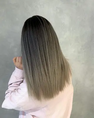 ロング カラー 美髪カラー✨本間 貴広のヘアスタイル