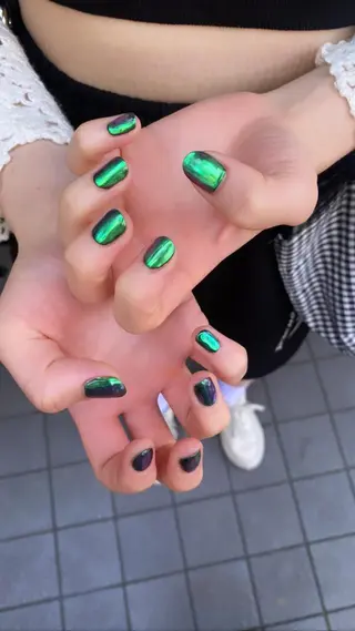 ネイル 🦋女子ウケメンズ パーマYUI🦋のヘアスタイル