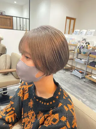 ショート カラー ende. ハルタのヘアスタイル